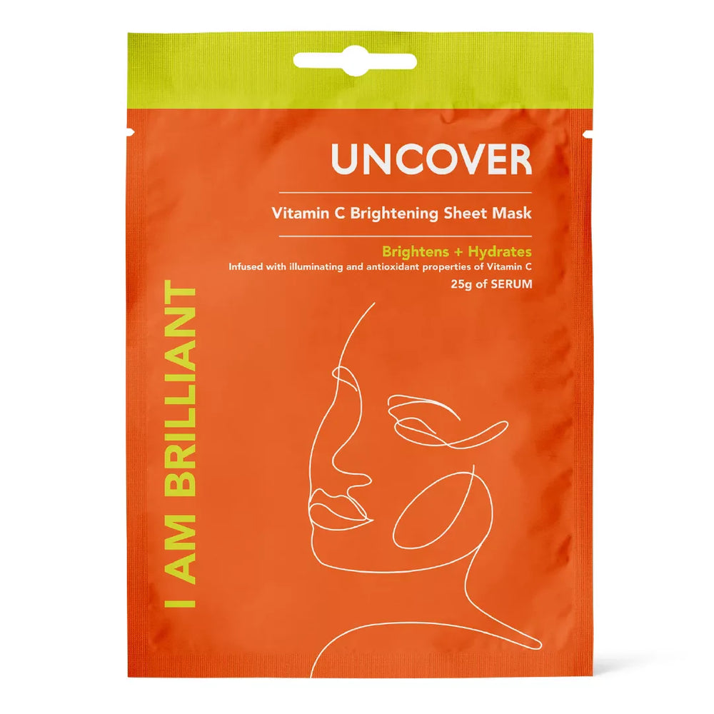 I Am Brilliant - Vitamin C Brightening Sheet Mask - Uncoverskincare
