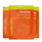 I am Briliant Vitamin C Sheet Mask (3pcs) - Uncoverskincare