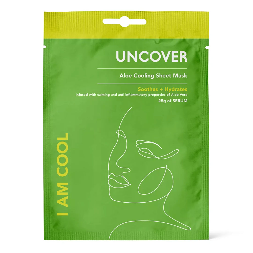 I am Cool Aloe Vera Calming Sheet Mask - Uncoverskincare